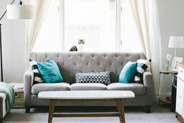 Leather armchair antique